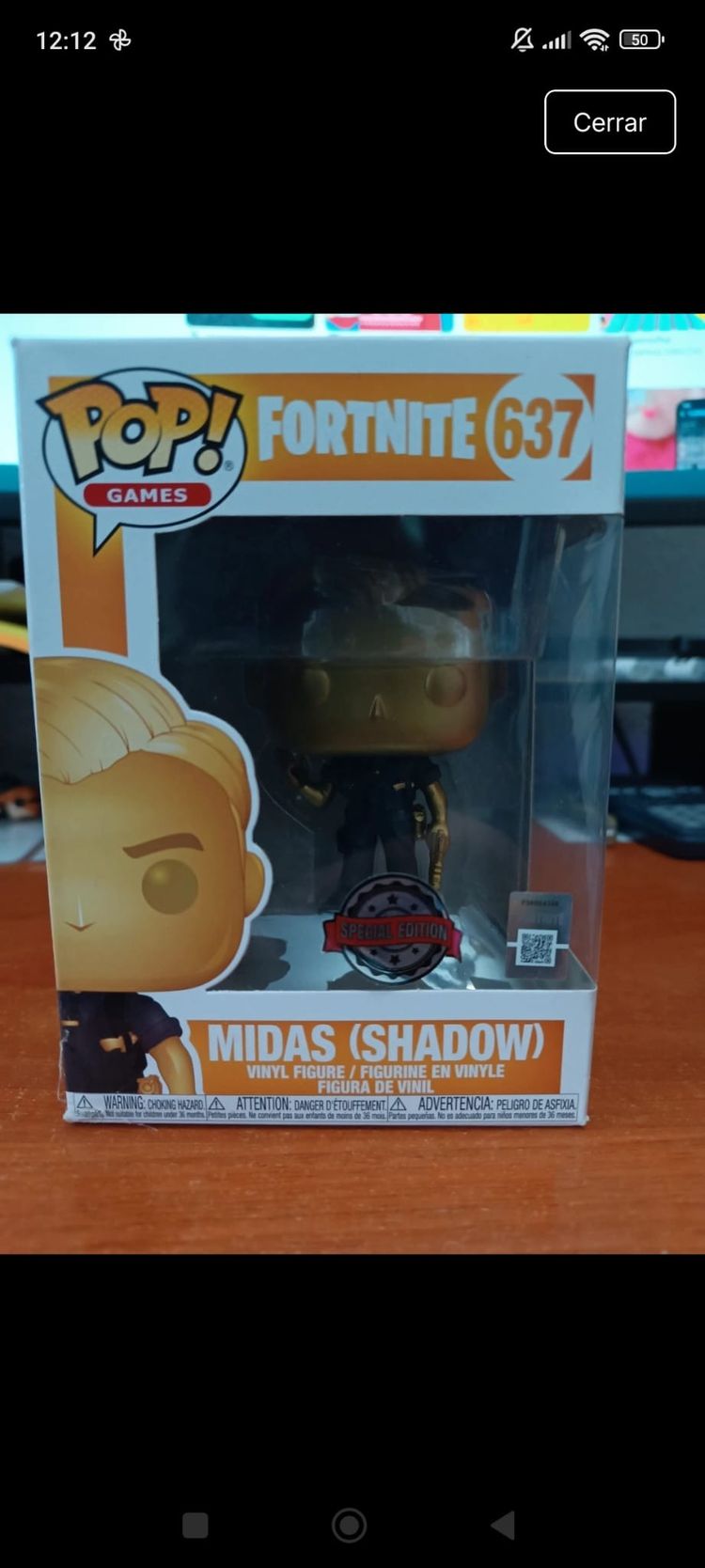 Fortnite Midas (Shadow) Vinyl Figure